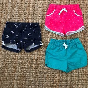☀️Janie and Jack and Cat & Jack shorts bundle/lot